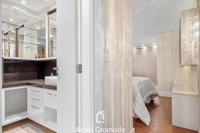 Apartamento Bela Vista 3 Suítes by Achei Gramado