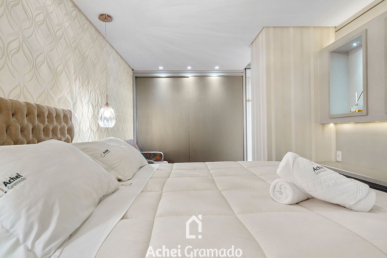 Apartamento Bela Vista 3 Suítes by Achei Gramado