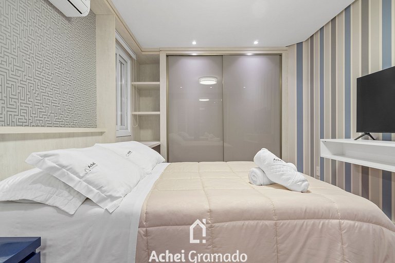 Apartamento Bela Vista 3 Suítes by Achei Gramado