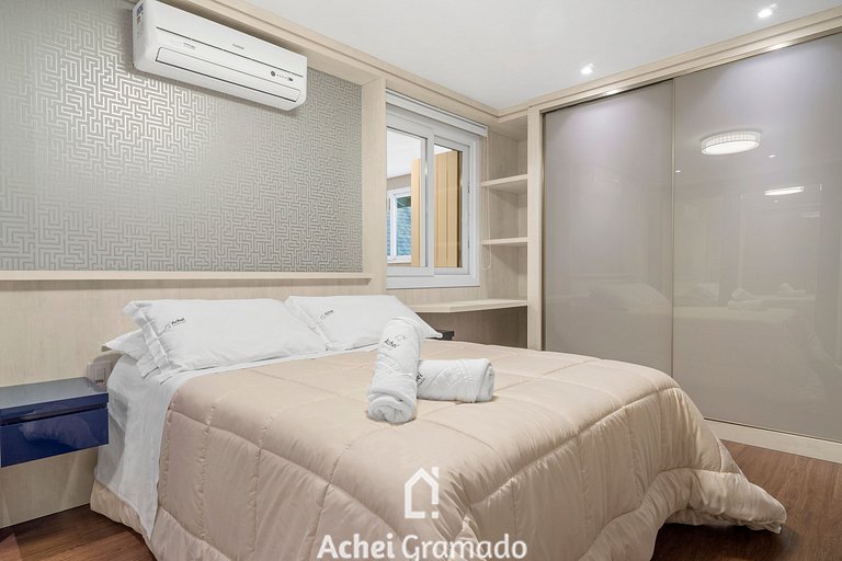 Apartamento Bela Vista 3 Suítes by Achei Gramado