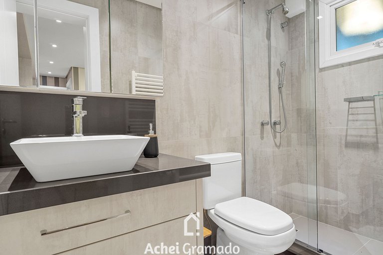 Apartamento Bela Vista 3 Suítes by Achei Gramado