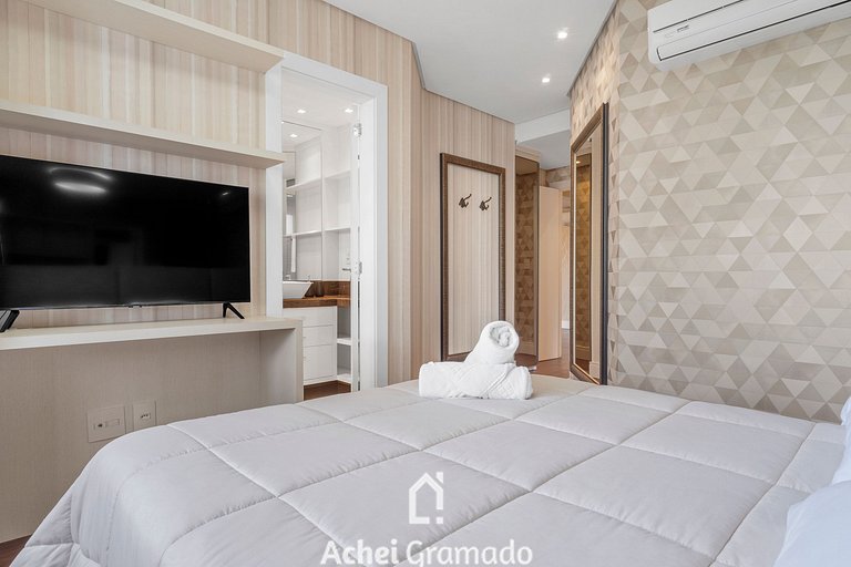 Apartamento Bela Vista 3 Suítes by Achei Gramado