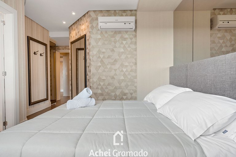 Apartamento Bela Vista 3 Suítes by Achei Gramado