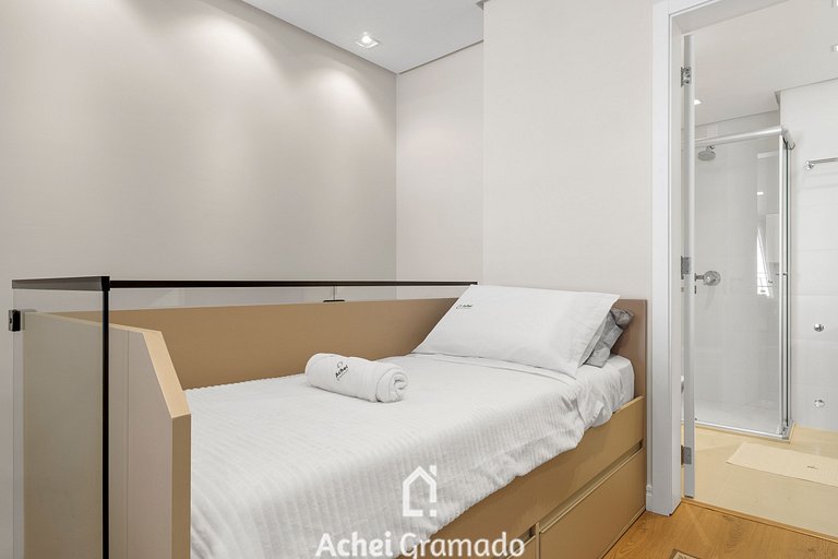 Loft Canela 1 Suíte Centro by Achei