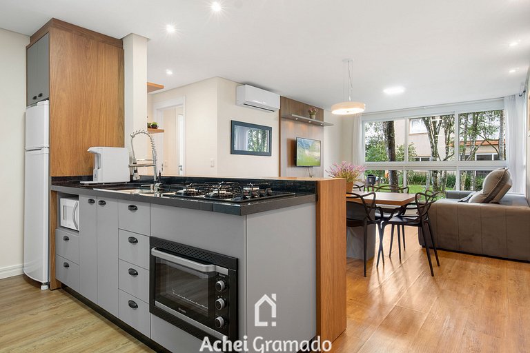 Toscano Cabernet 2 dorm by Achei Gramado