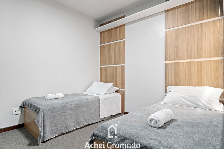 Apartamento 4 Dorm e Piscina by Achei Gramado