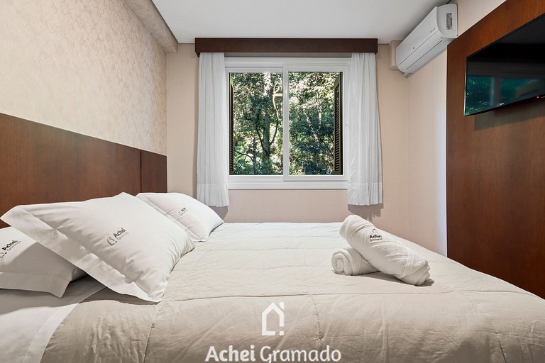Flores da Montanha 2 dorm Centro by Achei Gramado