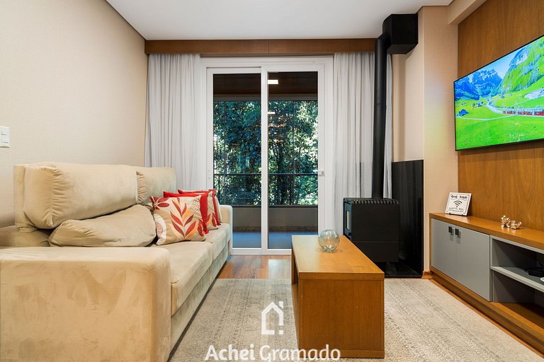 Flores da Montanha 2 dorm Centro by Achei Gramado