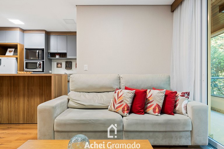 Flores da Montanha 2 dorm Centro by Achei Gramado