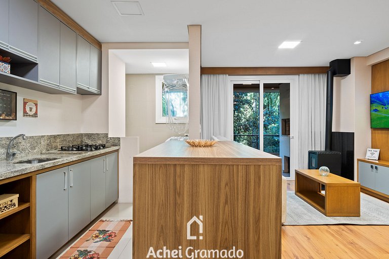 Flores da Montanha 2 dorm Centro by Achei Gramado