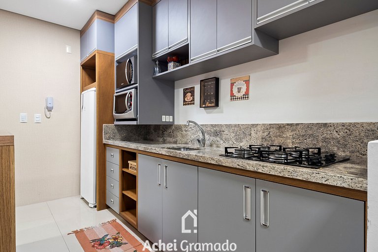 Flores da Montanha 2 dorm Centro by Achei Gramado