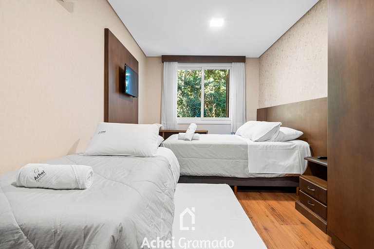 Flores da Montanha 2 dorm Centro by Achei Gramado