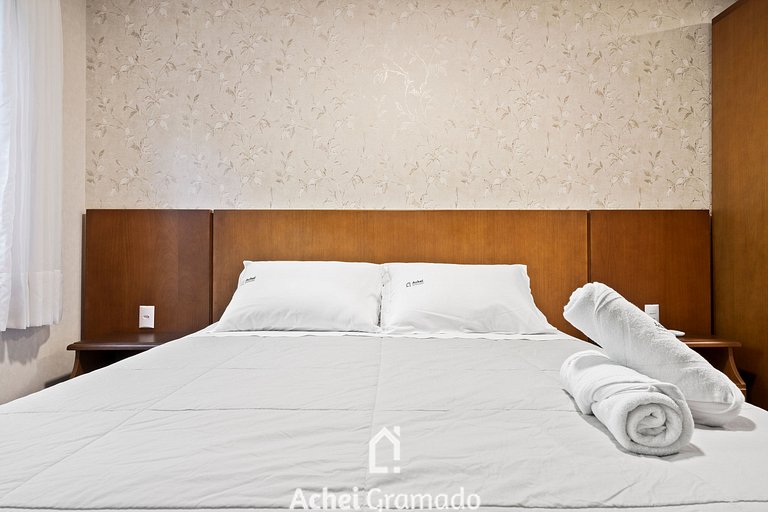 Flores da Montanha 2 dorm Centro by Achei Gramado