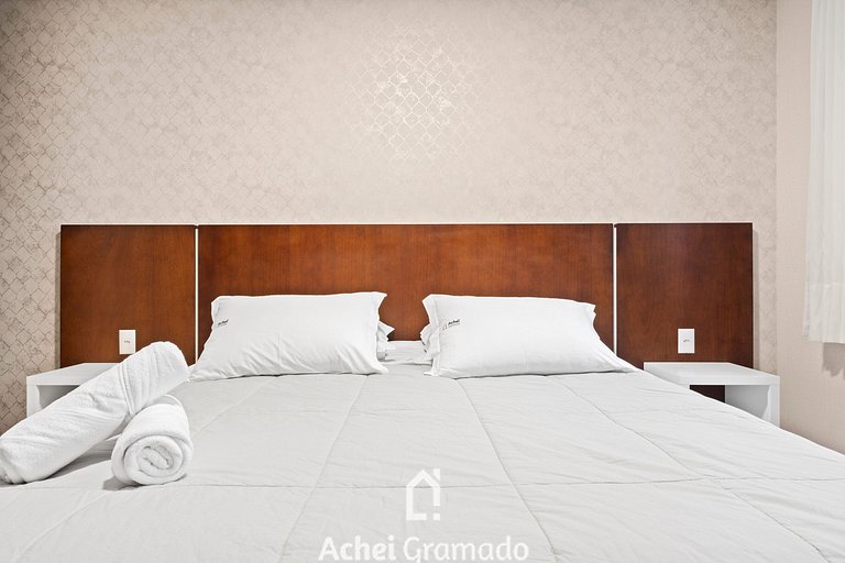 Flores da Montanha 2 dorm Centro by Achei Gramado