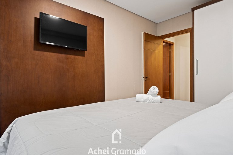 Flores da Montanha 2 dorm Centro by Achei Gramado