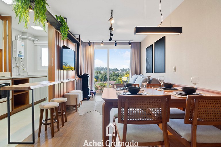 Accorsi 101 com 1 dorm by Achei Gramado