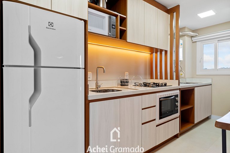 Accorsi 101 com 1 dorm by Achei Gramado