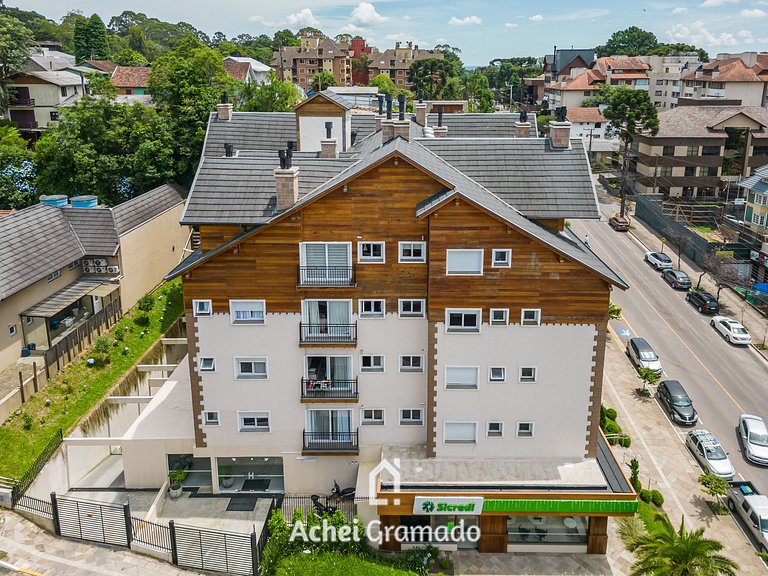 Apartamento Essence 2 Suítes by Achei Gramado