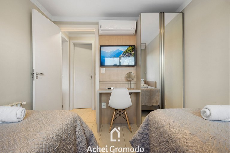 Catedral de Pedra Plaza 2 dorm by Achei