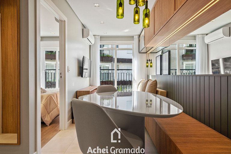 Apartamento Viña del Aire 1 dorm by Achei Gramado