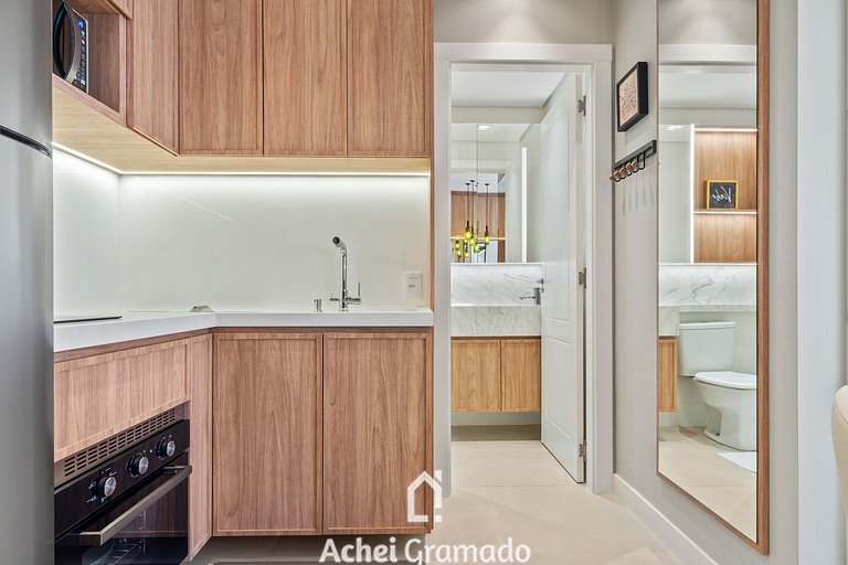 Apartamento Viña del Aire 1 dorm by Achei Gramado