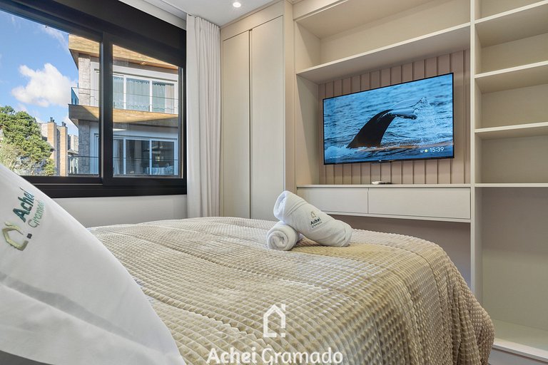 Leev Home 2 dorm 50m Rua Coberta by Achei Gramado