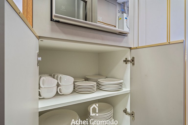 Leev Home 2 dorm 50m Rua Coberta by Achei Gramado