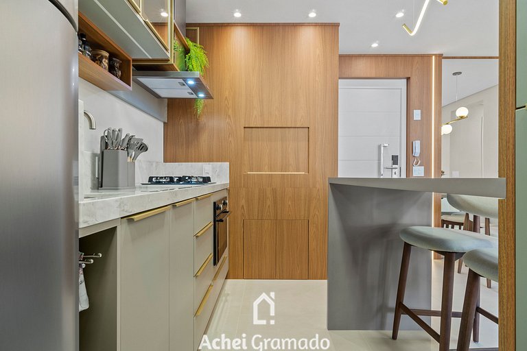 Leev Home 2 dorm 50m Rua Coberta by Achei Gramado