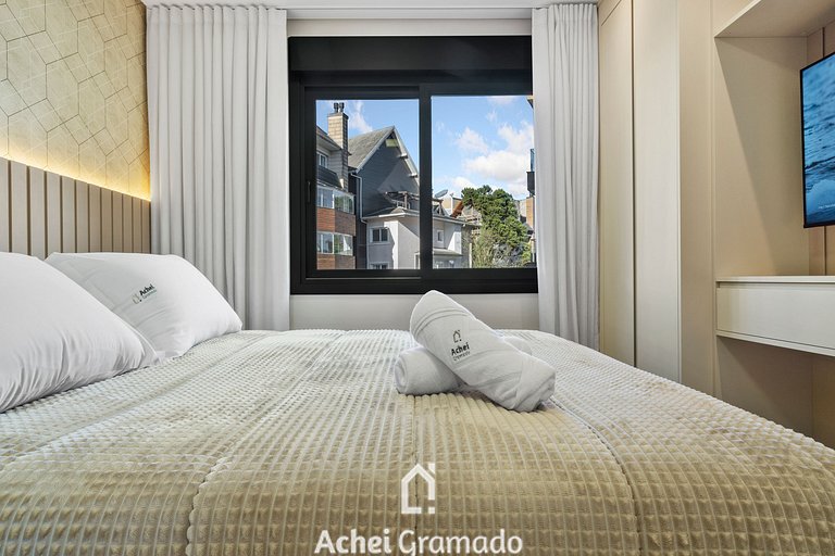 Leev Home 2 dorm 50m Rua Coberta by Achei Gramado