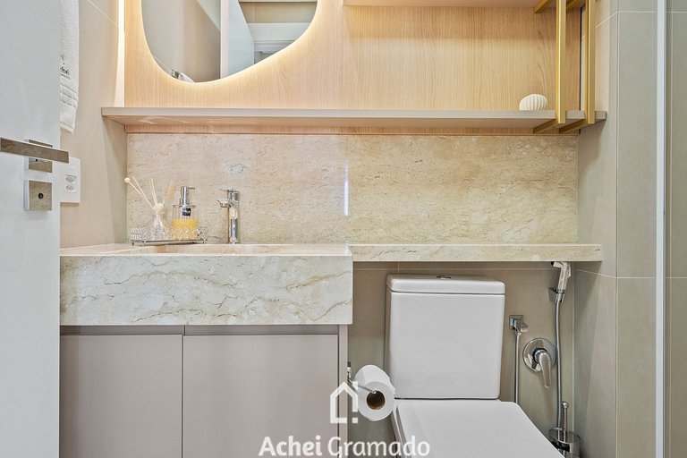 Leev Home 2 dorm 50m Rua Coberta by Achei Gramado