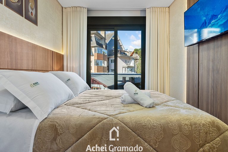 Leev Home 2 dorm 50m Rua Coberta by Achei Gramado
