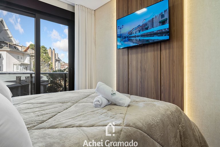 Leev Home 2 dorm 50m Rua Coberta by Achei Gramado