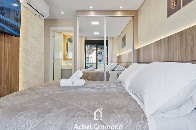 Leev Home 2 dorm 50m Rua Coberta by Achei Gramado