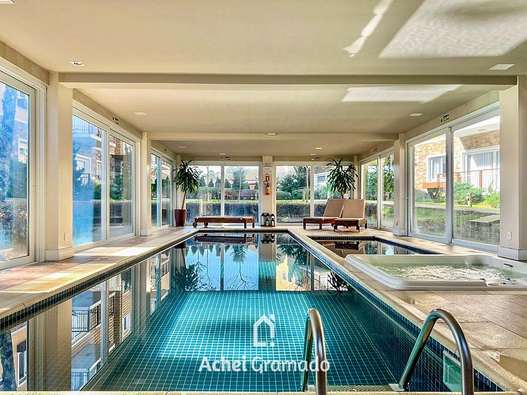 Casa de Pedra 2 Suítes c/ Piscina by Achei Gramado