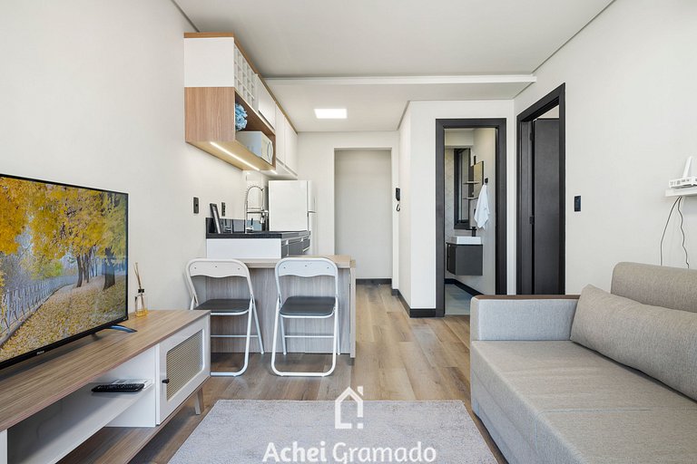 Welter You com Piscina 1 dorm by Achei