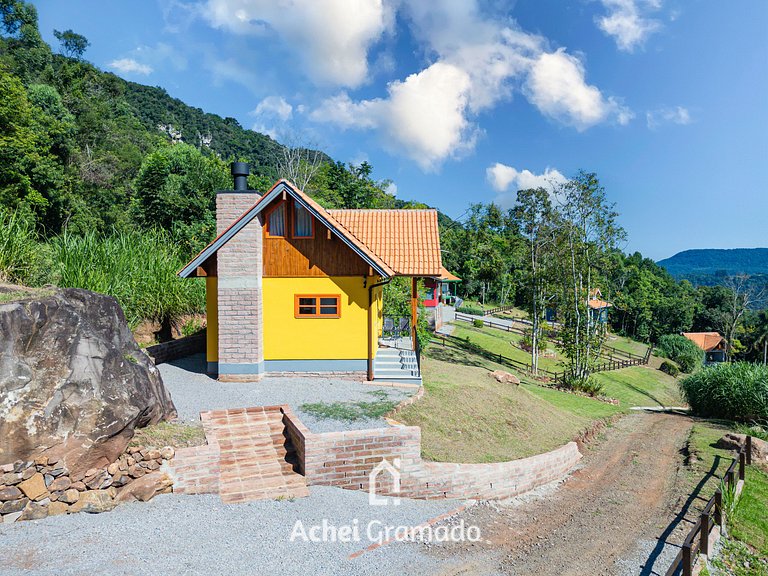 Cabana Gelb Hütte Vila Germânica by Achei