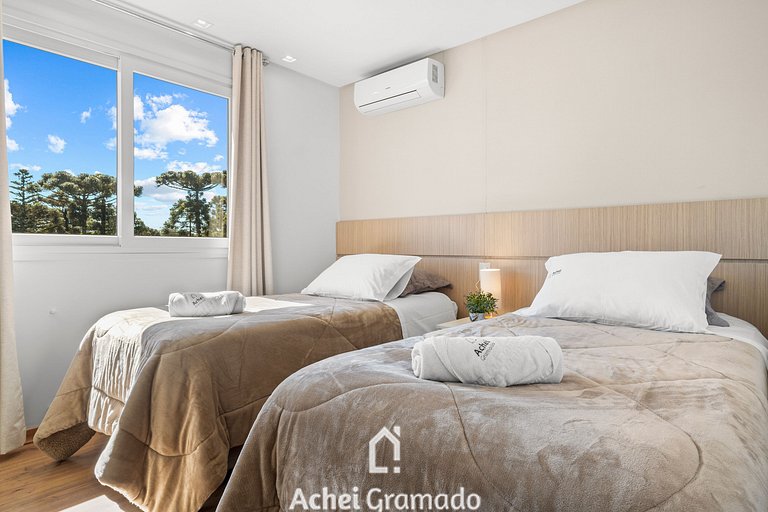 Conforto a 500m do Super Carros by Achei Gramado
