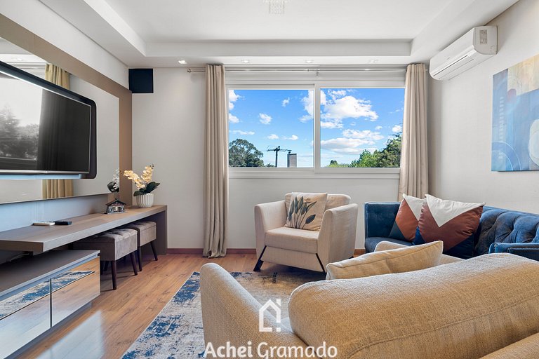 Conforto a 500m do Super Carros by Achei Gramado