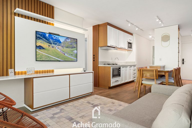 Praticidade e conforto no Centro by Achei Gramado