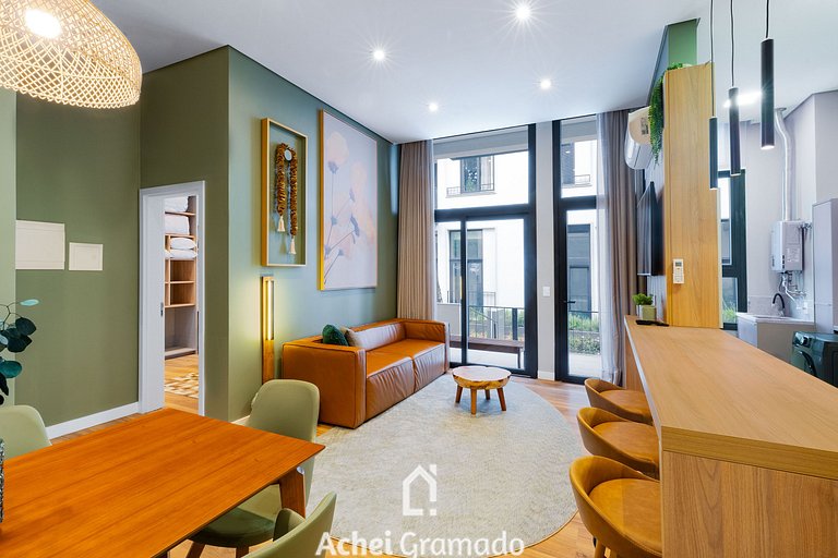 Luxo e Estilo no centro by Achei Gramado