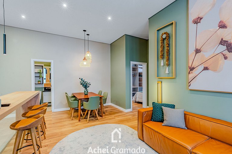 Luxo e Estilo no centro by Achei Gramado