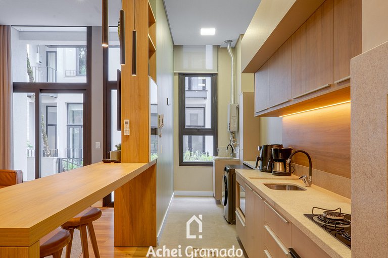 Luxo e Estilo no centro by Achei Gramado