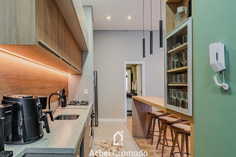 Luxo e Estilo no centro by Achei Gramado