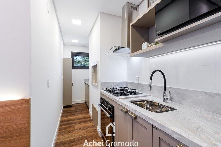 Aconchego a 500m Rua Coberta by Achei Gramado