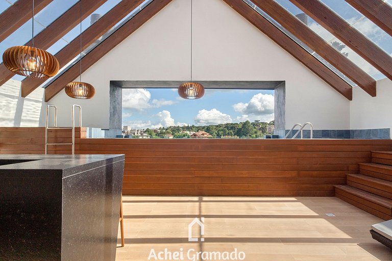 Lindo Apto com Piscina e Academia by Achei