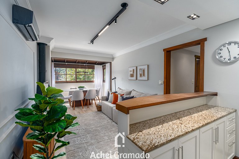 Lindo Apartamento no Centro by Achei Gramado
