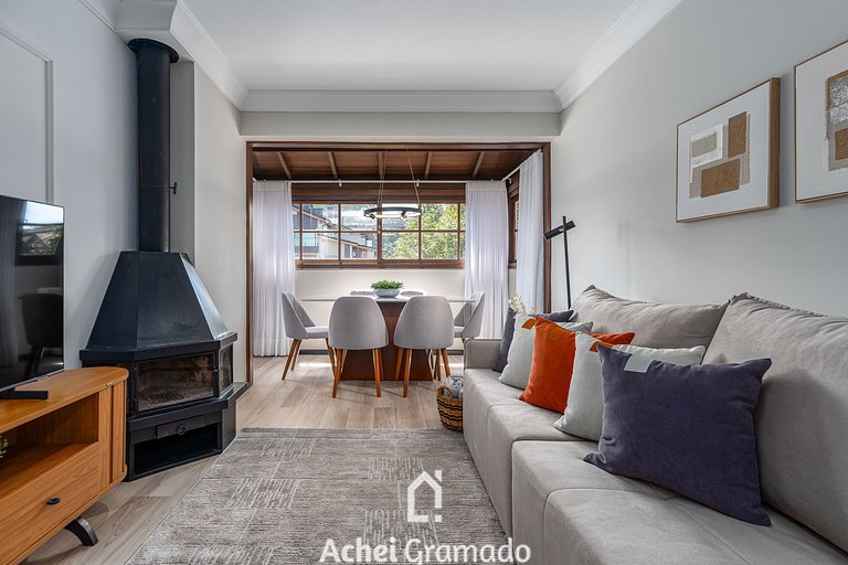 Lindo Apartamento no Centro by Achei Gramado
