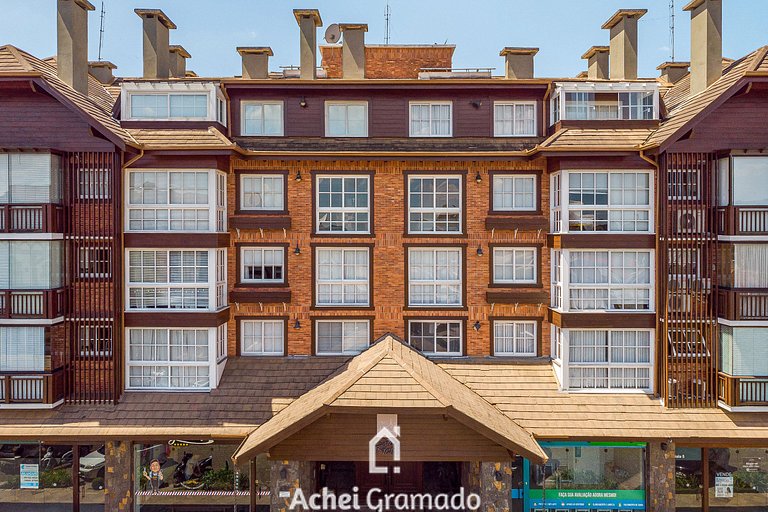 Lindo Apartamento no Centro by Achei Gramado