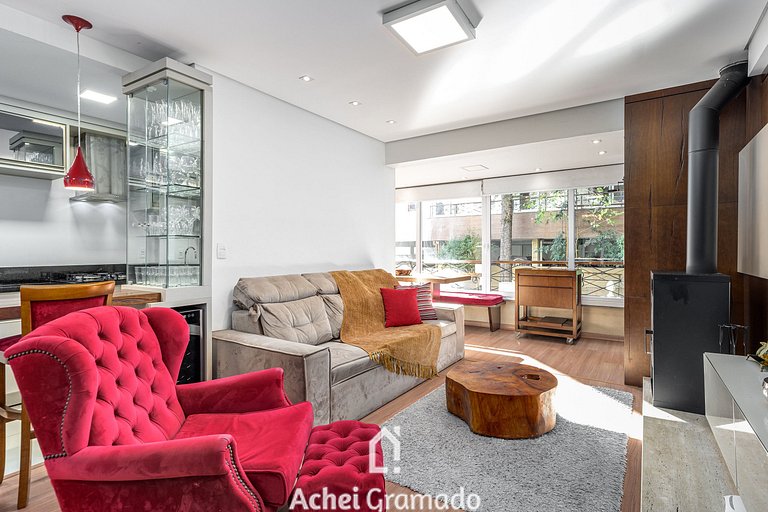 Apartamento na Av Borges by Achei Gramado