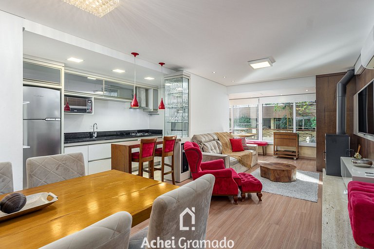 Apartamento na Av Borges by Achei Gramado